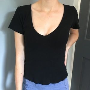 Brandy Melville Black T-Shirt